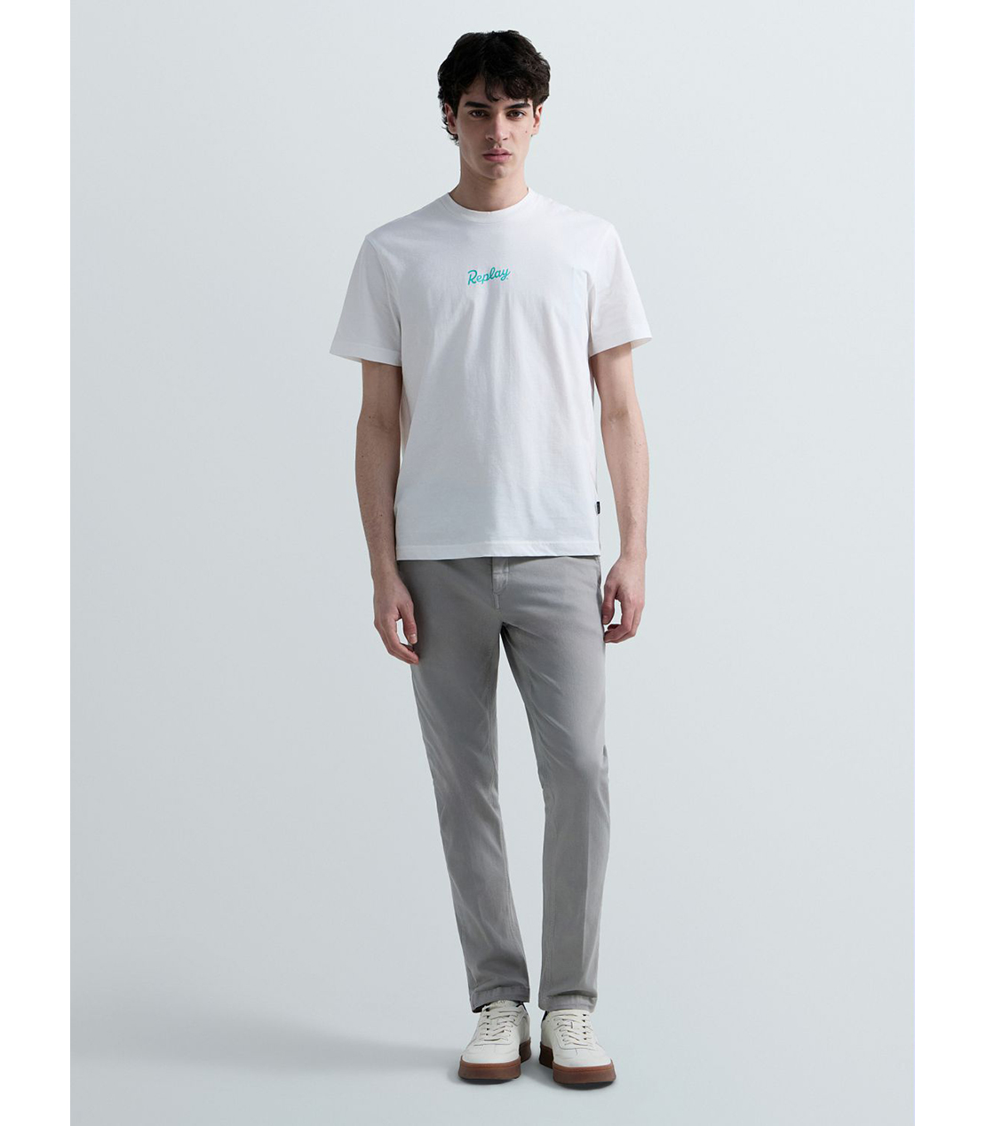 ベーシックジャージーヘリテイジプリント Tシャツ 詳細画像 ホワイト 2